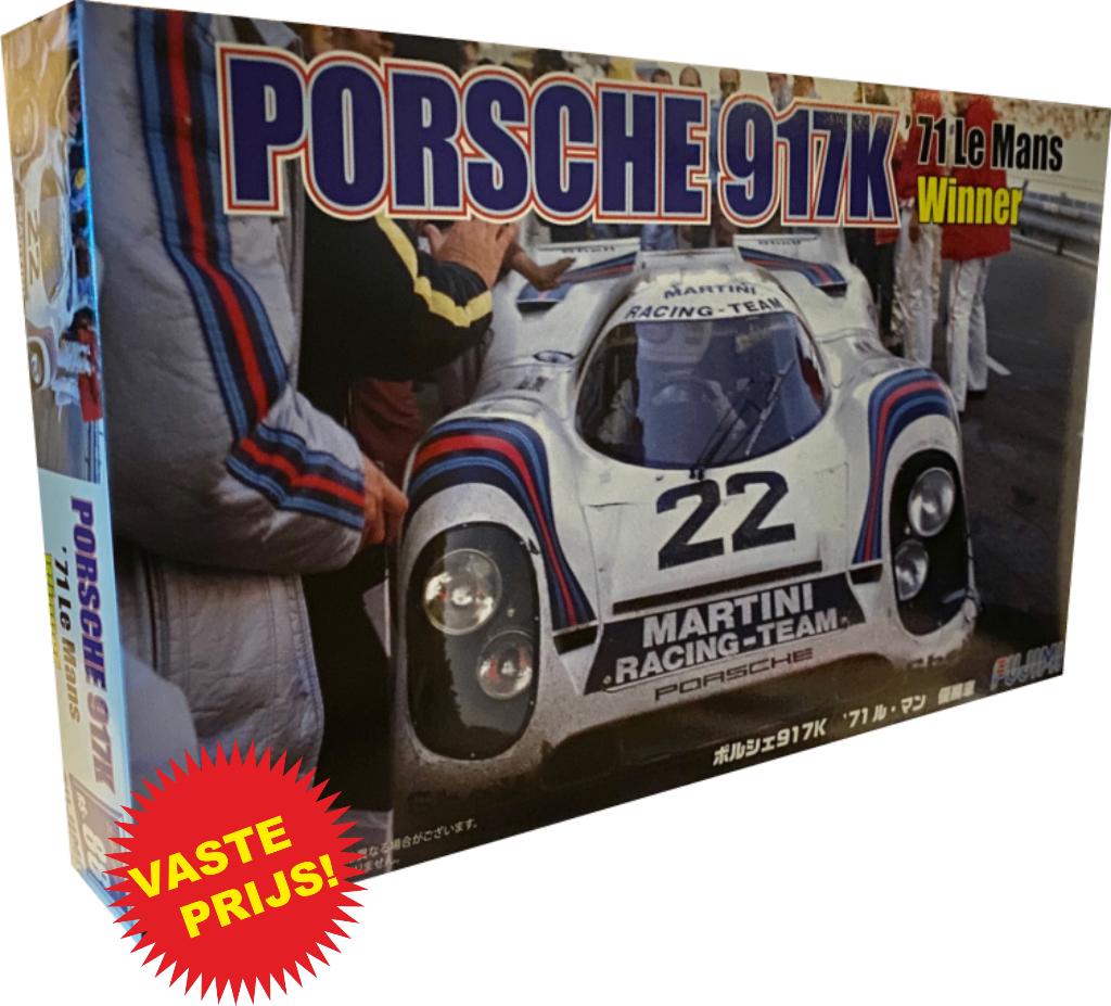 Porsche 917K Le Mans Winner Lennep 1971 (Fujimi 121987) 1/24, Fujimi, Auto, Groter dan 1:32, Nieuw