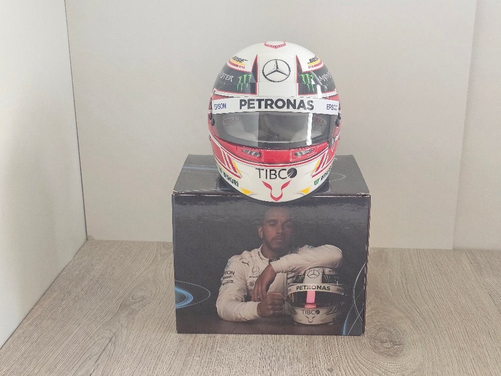 Helm 1:2, Lewis Hamilton # 44, 2018, BELL. **NIEUWSTAAT**, Ophalen of Verzenden, Nieuw, Formule 1