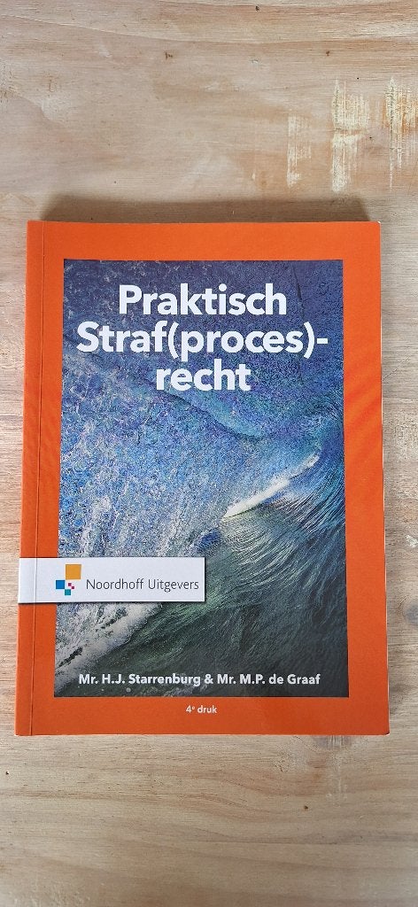 Praktisch straf(proces)-recht, Boeken, Zo goed als nieuw, Noordhoff Uitgevers, Alpha, HBO