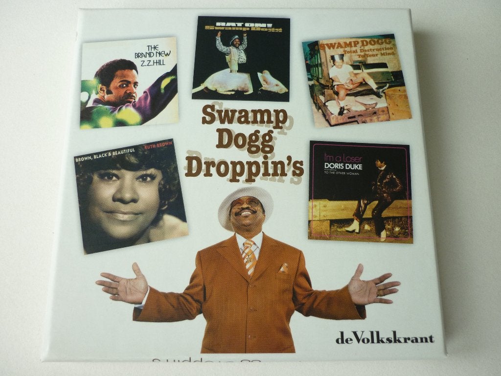 Swamp Dogg / Doris Duke / Z.Z. Hill ‎– Swamp Dogg Droppin's, Gebruikt, Funk, Ophalen of Verzenden, Verzamelalbum