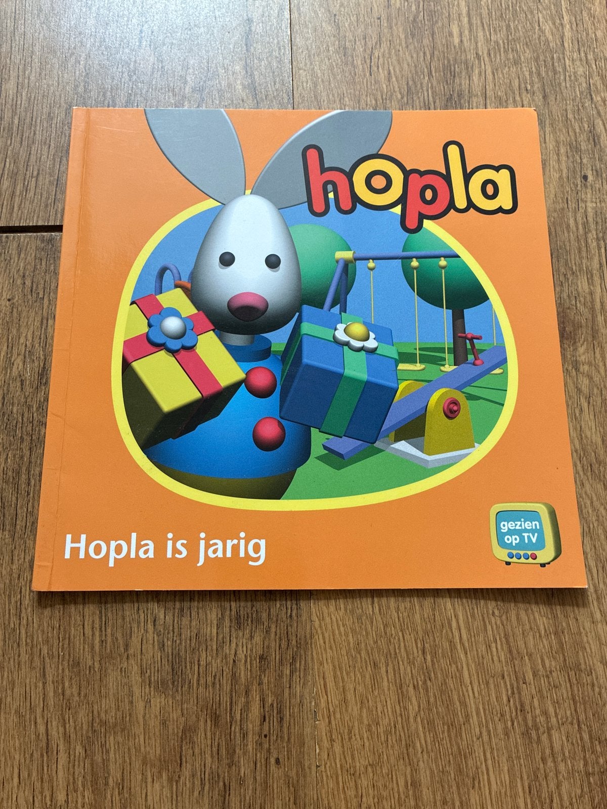 Hopla is jarig - Leuk kinderboekje, Ophalen, Zo goed als nieuw, 1 tot 2 jaar