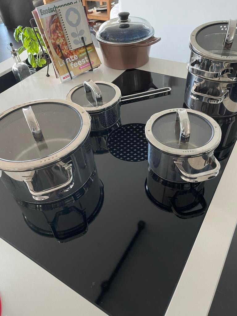 WMF Compleet Pannenset “ function”  - Goede Kwaliteit, Huis en Inrichting, Keuken | Potten en Pannen, Ophalen of Verzenden, Zo goed als nieuw