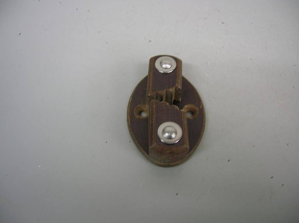 Tufnol schootklemmen, touwklemmen, 5 - 8 mm, Ophalen of Verzenden, Gebruikt, Overige typen