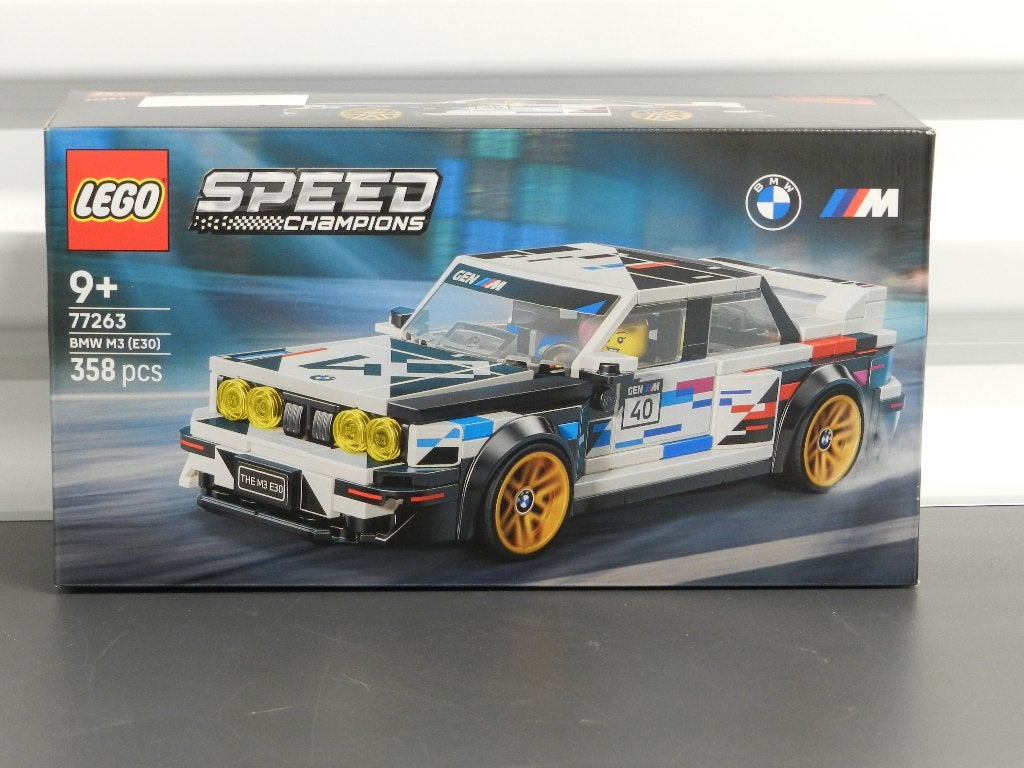 LEGO SPEED CHAMPIONS BMW M3 (E30) (77263), Compleet, Lego, Nieuw, Complete set