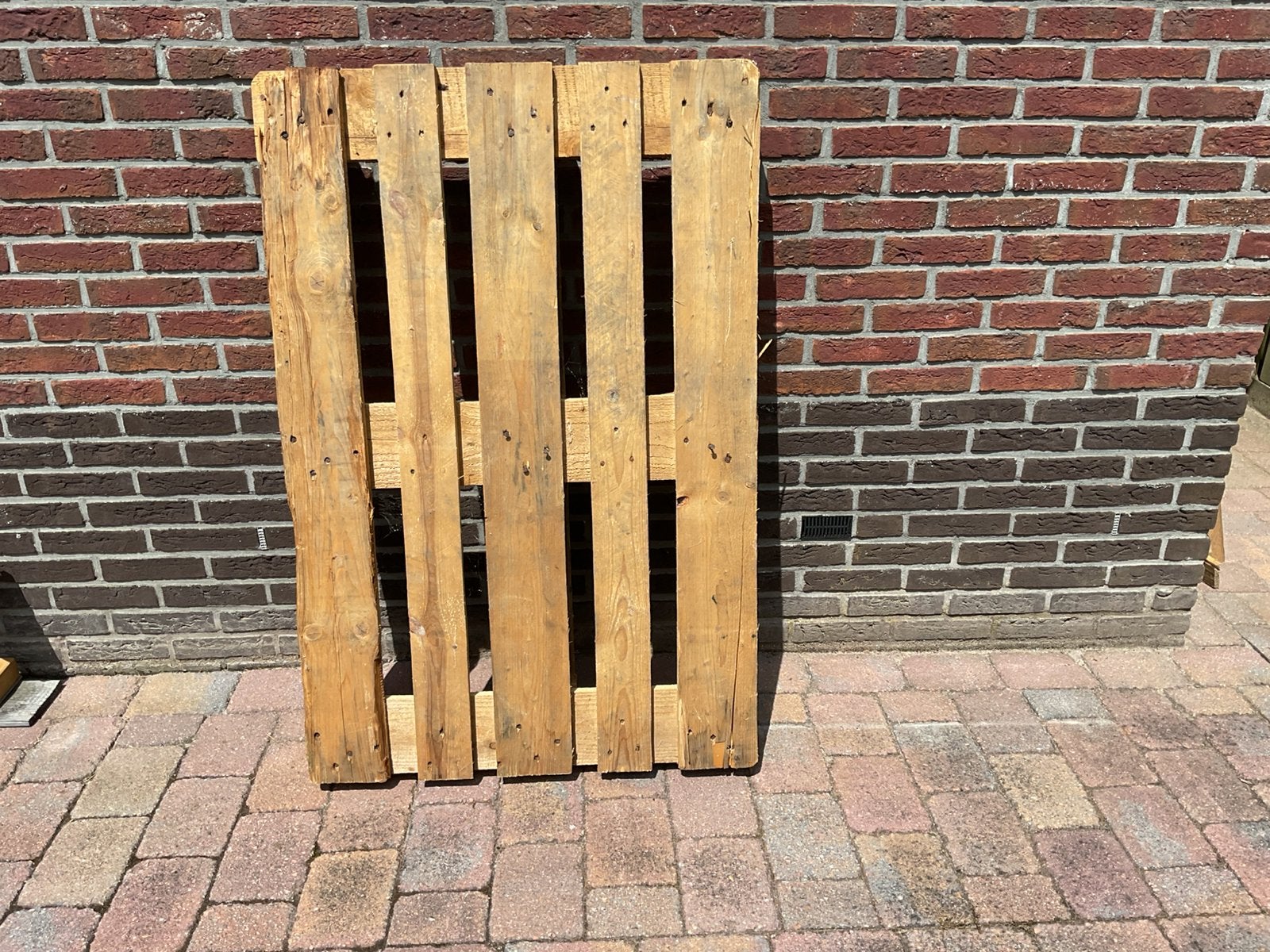 Europallet 80x120 cm., Doe-het-zelf en Verbouw, Hout en Planken, Ophalen, Zo goed als nieuw, Pallet, Minder dan 200 cm