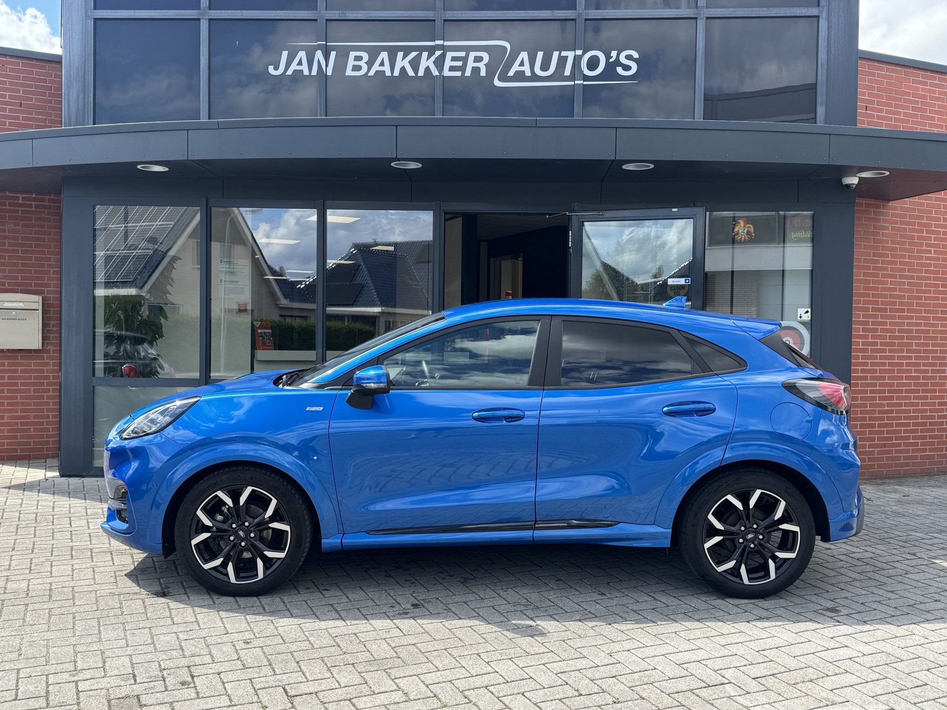 Ford Puma 1.0 EcoBoost Hybrid ST-Line X Adapt. Cruise, Auto's, Ford, Voorwielaandrijving, 12 maanden, Blauw, 23 km/l