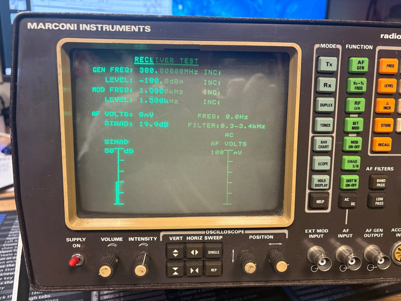 Marconi Instruments 2955 Radio Communicatie Testset, Ophalen of Verzenden, Gebruikt