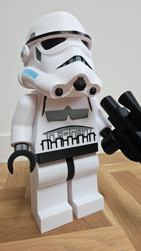 Mega XL Stormtrooper Figuur Star Wars LEGO geïnspireerd, Kinderen en Baby's, Speelgoed | Duplo en Lego, Ophalen of Verzenden, Nieuw