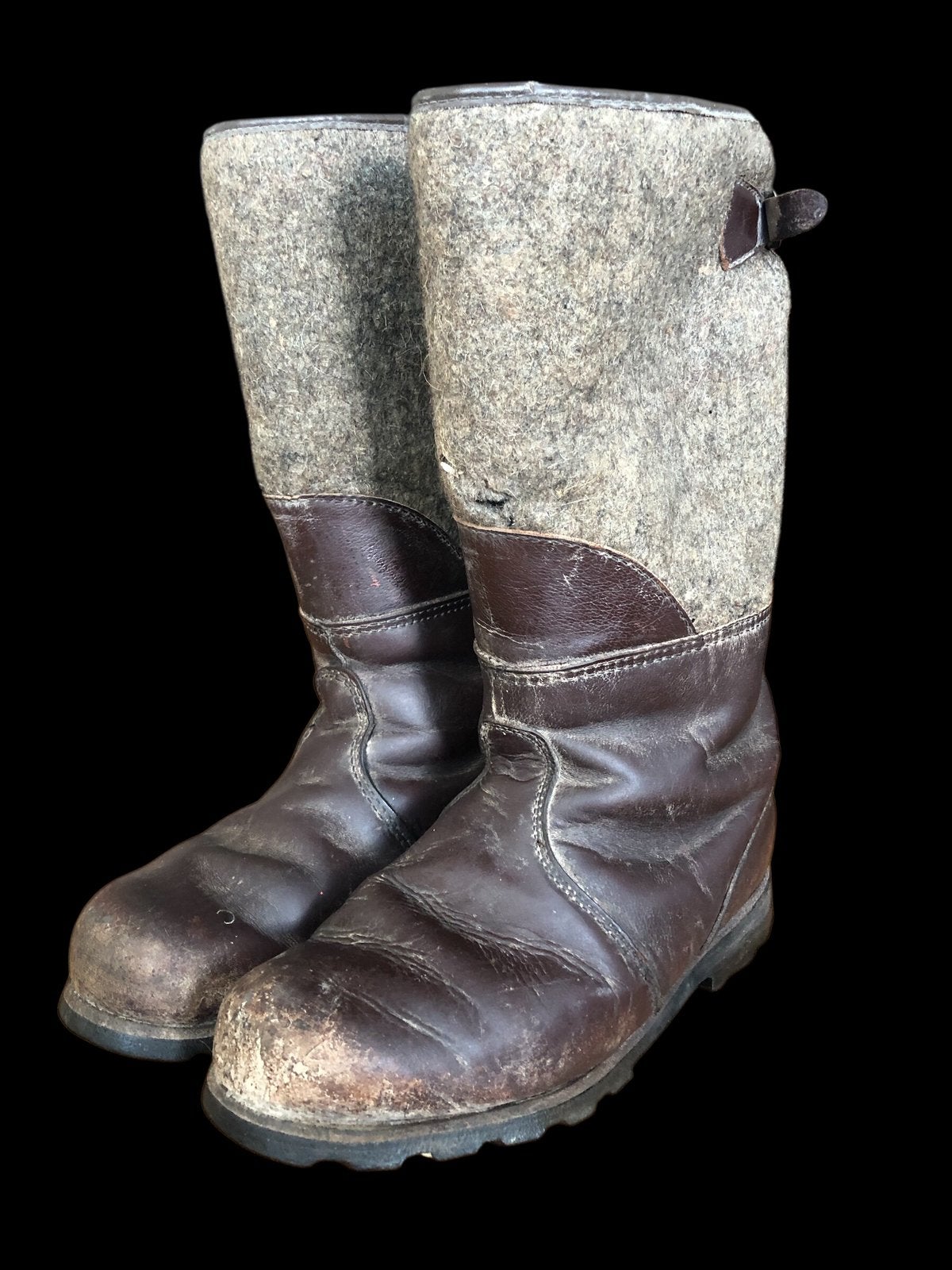 Winterlaarzen DDR/NVA, Verzamelen, Ophalen of Verzenden, Landmacht, Duitsland
