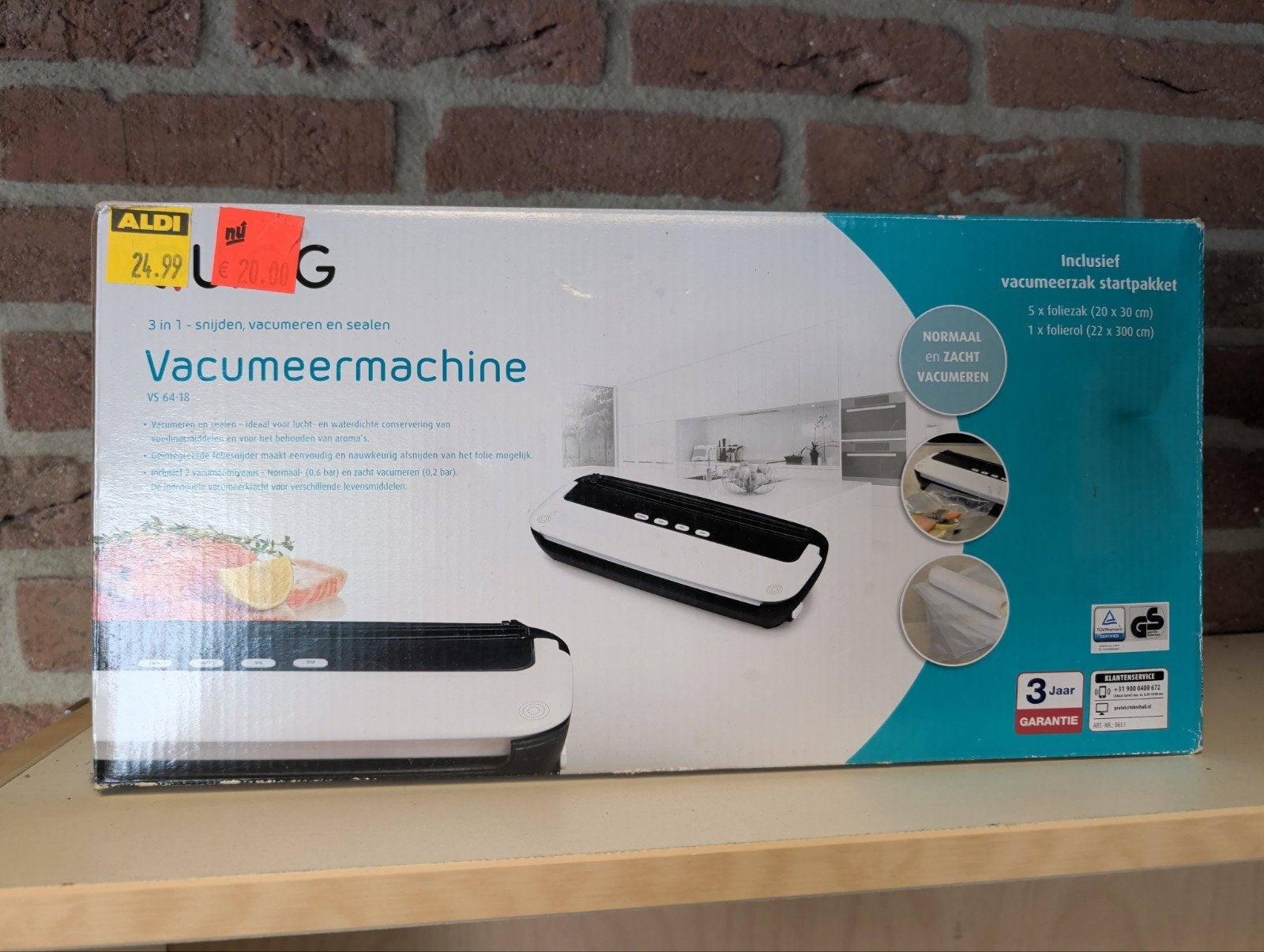 Vacumeermachine vacumeren vaacuum, Huis en Inrichting, Ophalen of Verzenden, Overige typen
