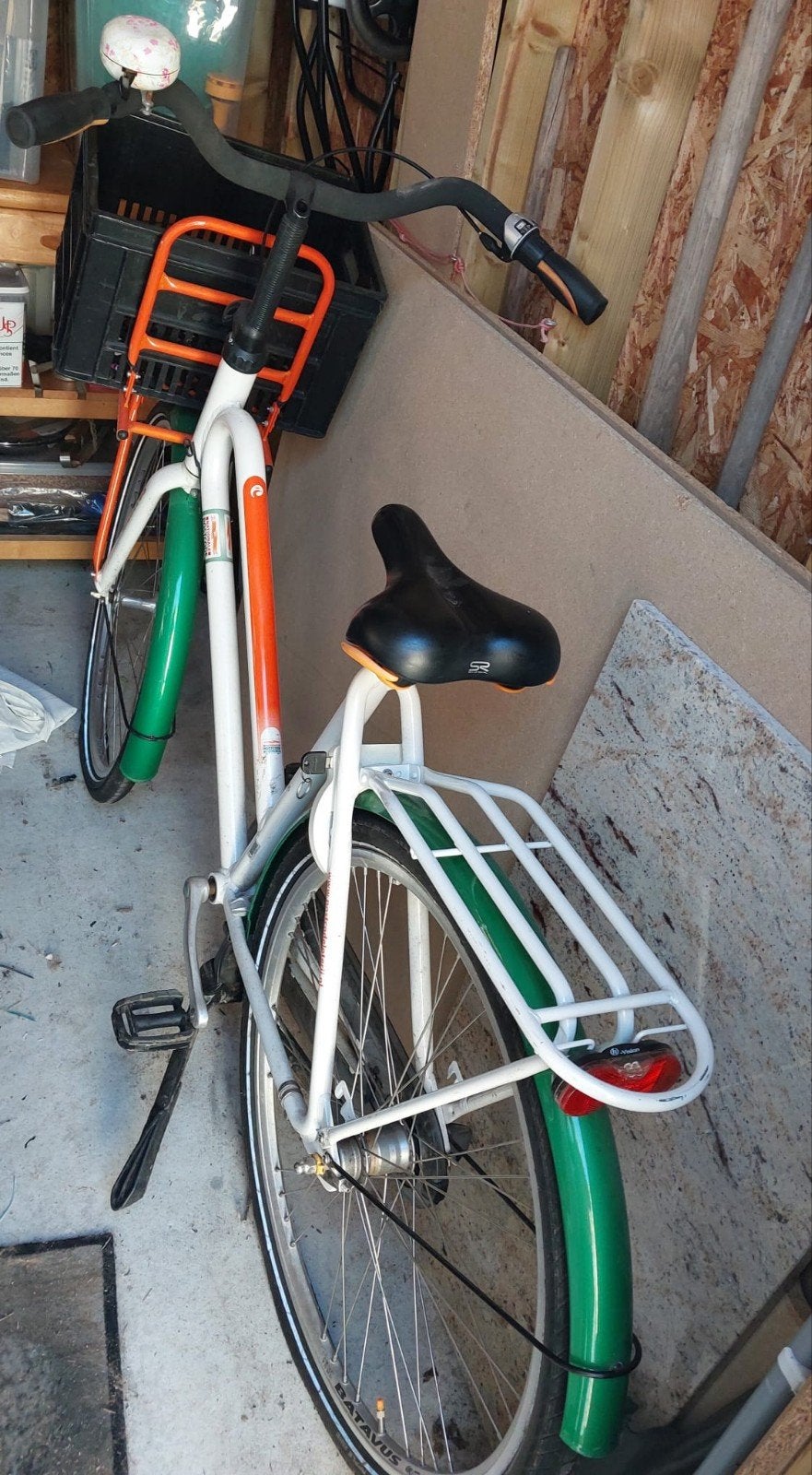Fiets met terug trap rem., Fietsen en Brommers, Fietsen | Dames | Damesfietsen, Ophalen, Overige merken