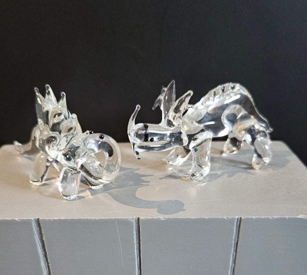 glazen miniatuur dinosaurussen (handgeblazen), Ophalen of Verzenden, Zo goed als nieuw, Dier