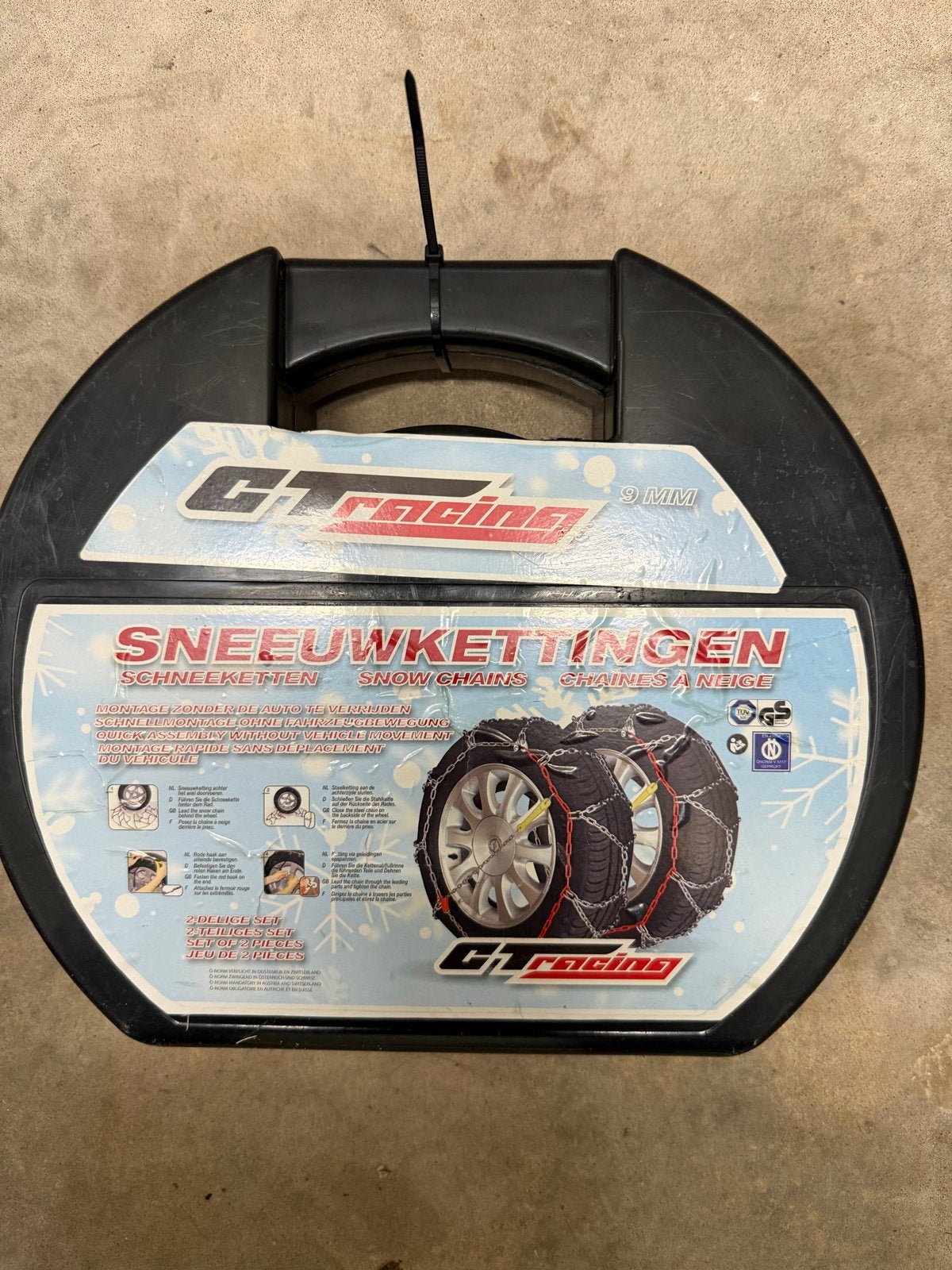 GT Racing Sneeuwkettingen - Maat 70 - diverse bandenmaten, Auto diversen, Ophalen, Zo goed als nieuw