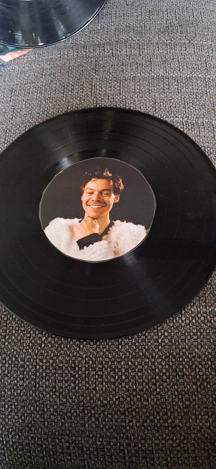 Harry styles foto op lp, Ophalen, Gebruikt, 12 inch