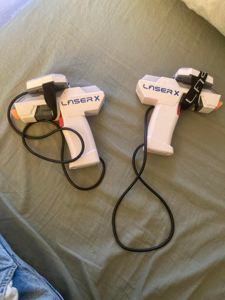 Laser X Laser Tag Set - 2 Blasters, Ophalen of Verzenden, Gebruikt, Jongen of Meisje