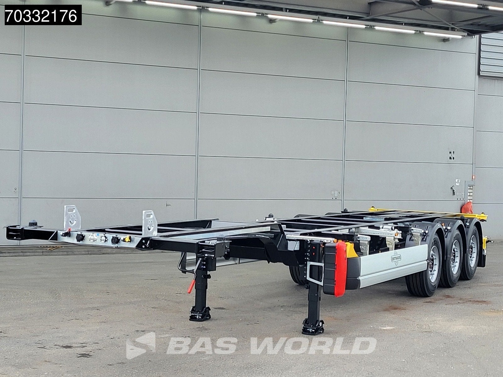 Orthaus TR 3 assen Mutli'45 Lift Axle Extendable SAF, Auto's, Stof, Overige brandstoffen, Zwart, Bedrijf