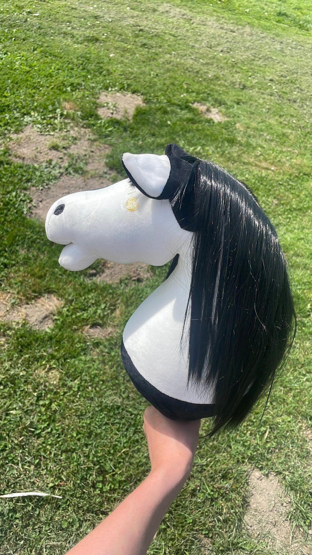 Hobby horse zwart en wit, Ophalen of Verzenden, Zo goed als nieuw