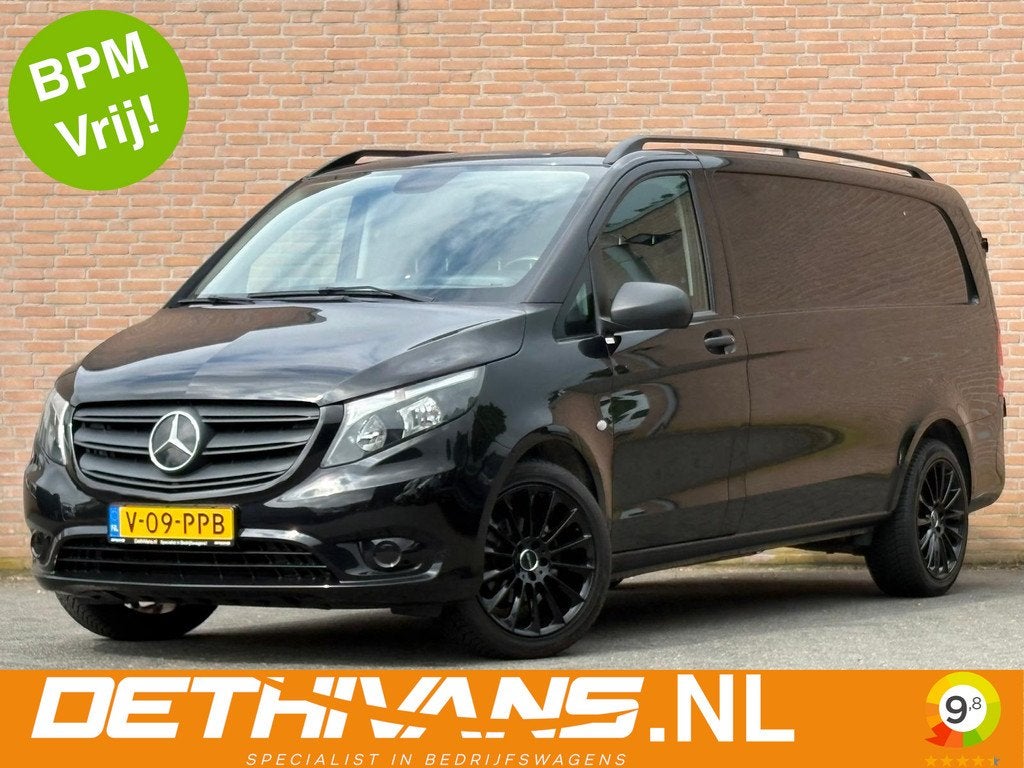 Mercedes-Benz Vito 114CDI 136PK XL 9G-Tronic / Carplay / Dis, Auto's, Automaat, Gebruikt, 4 cilinders, Met garantie (alle)