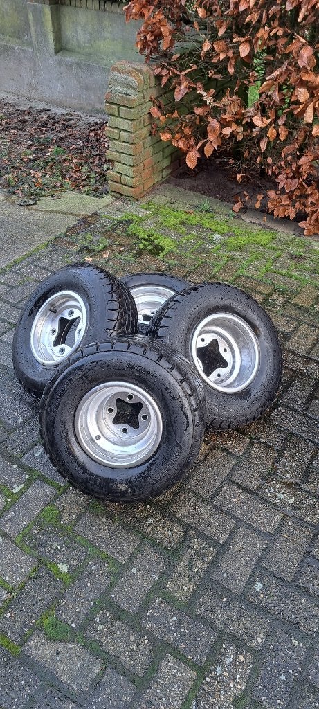quad banden + velgen LTZ 400,  LTR 450, kfx 400 450,  TRX450, Motoren, Ophalen, Gebruikt