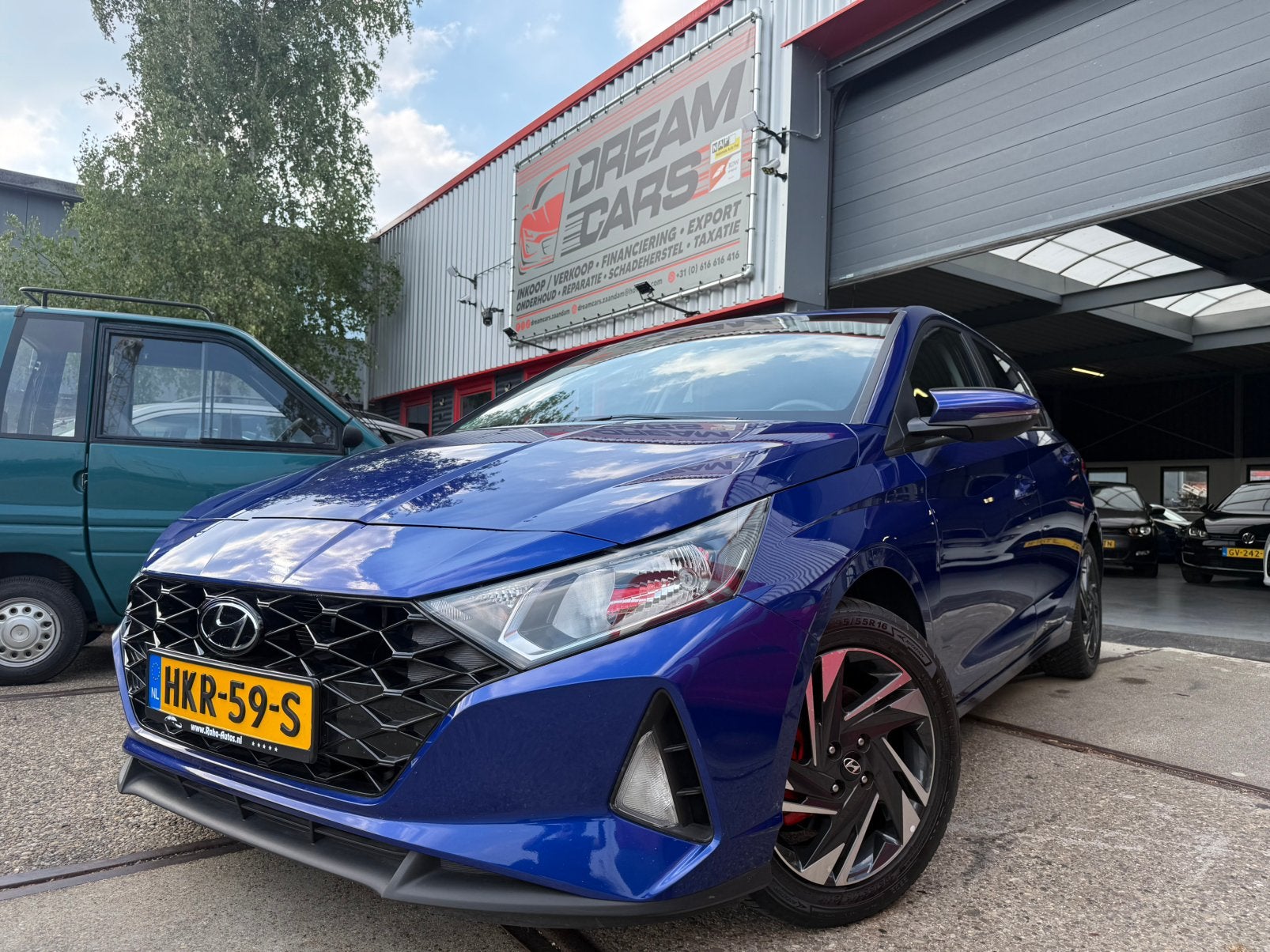 Hyundai i20 1.0 T-gdi Blue 100PK 2023 Blauw StoelVW LANEASS, Auto's, Voorwielaandrijving, 450 kg, Blauw, 1110 kg