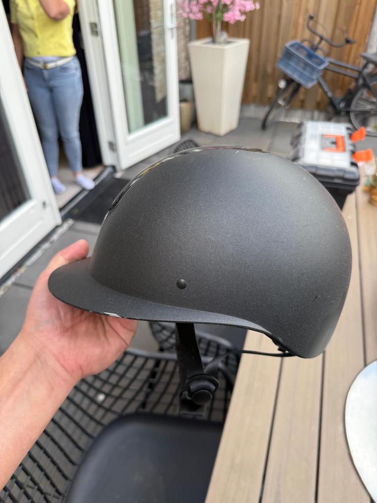 Paardrij spullen KIND. Protector / cap / laarzen, Dieren en Toebehoren, Paardrijkleding, Ophalen of Verzenden, Zo goed als nieuw