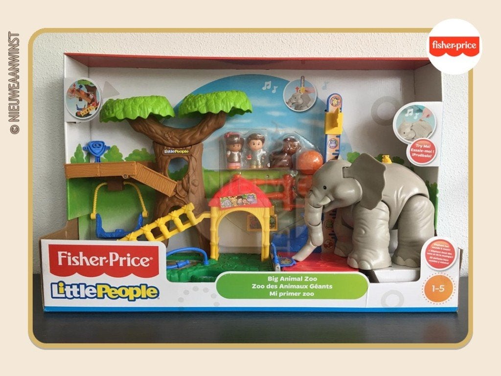 Fisher-Price Little People Grote Dierentuin, Diversen, Verzenden, Zo goed als nieuw