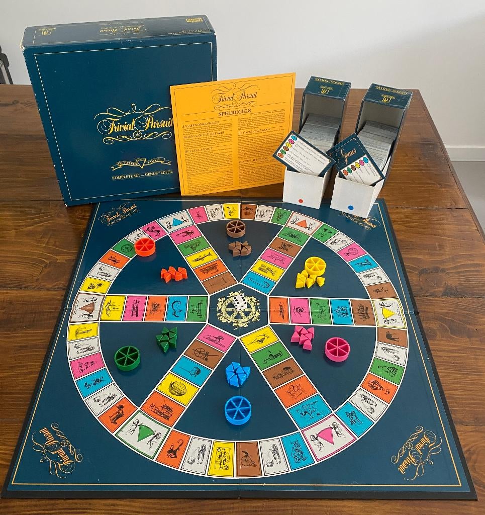Trivial Pursuit - Tweede editie, Vijf spelers of meer, Ophalen of Verzenden, Gebruikt, Parker