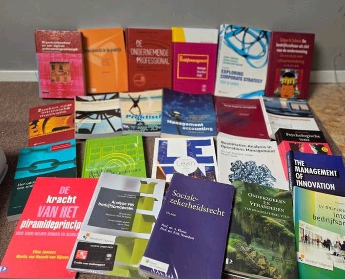 GRATIS studieboeken (bedrijfskunde, management), Ophalen, Gamma, Gelezen, HBO