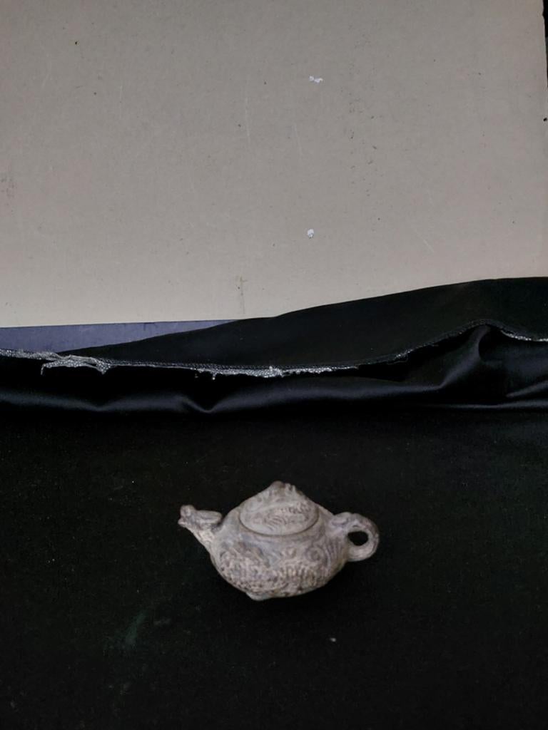 Antiek Chinees Yxing theepotje., Ophalen of Verzenden
