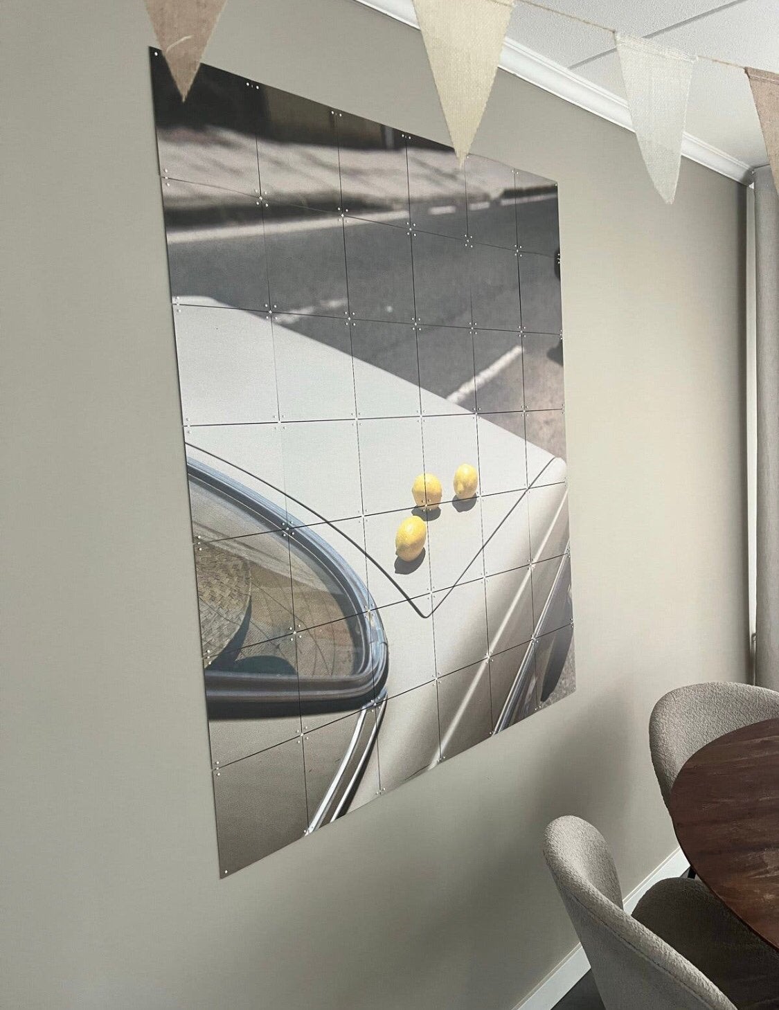 Ixxi schilderij - modern met citroen 120 x 140 cm, Ophalen of Verzenden, Stilleven