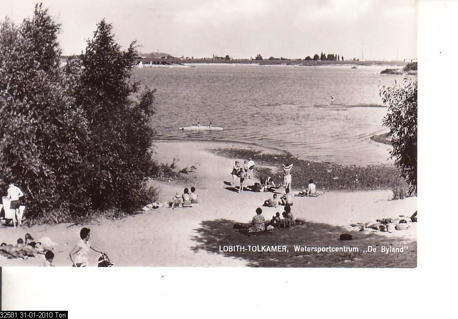 Ansichtkaart  	Lobith-Tolkamer	De Byland Watersportcentrum, Verzenden, 1940 tot 1960, Ongelopen, Gelderland
