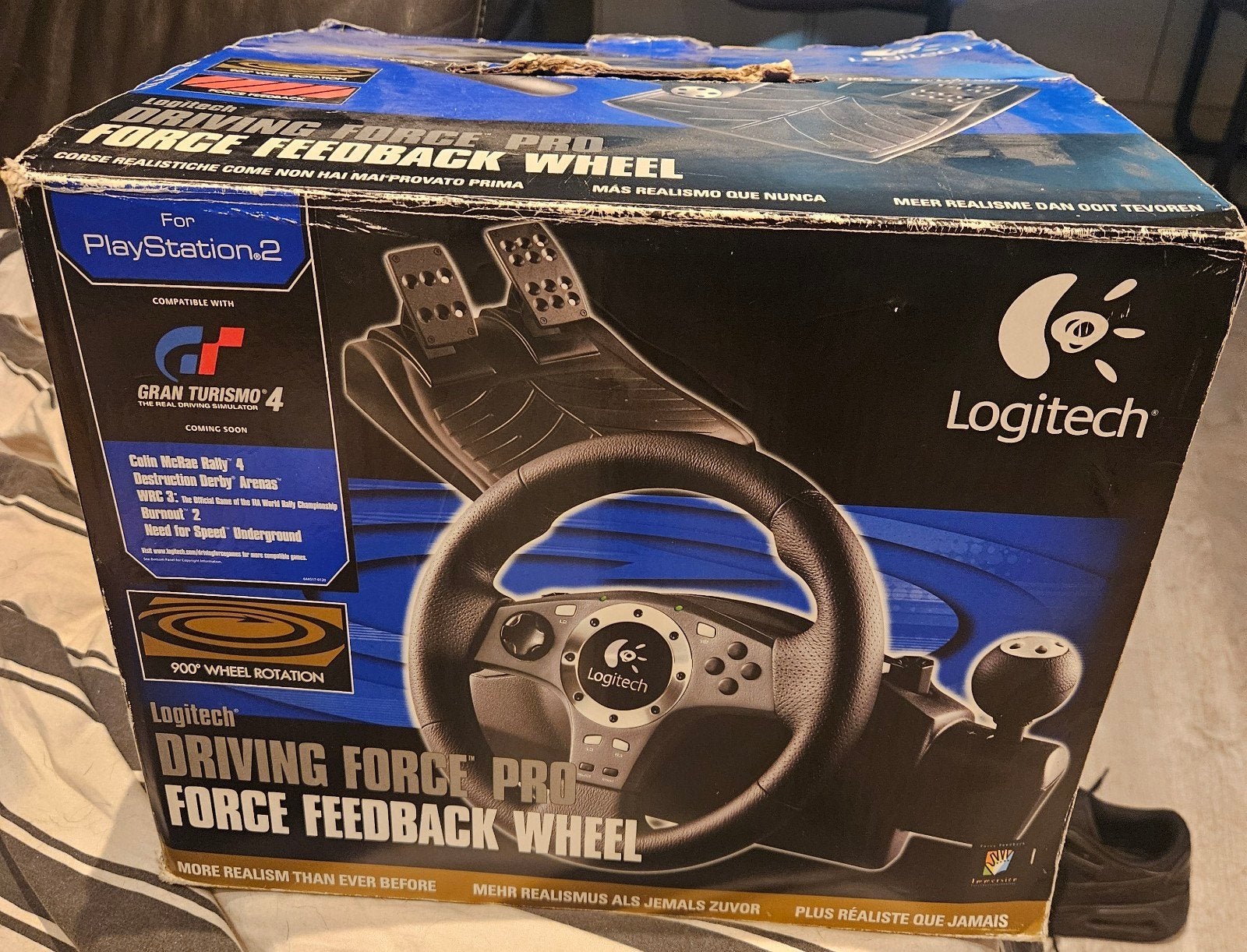 Logitech Driving Force Pro racestuur voor PlayStation, Spelcomputers en Games, Spelcomputers | Sony PlayStation Consoles | Accessoires