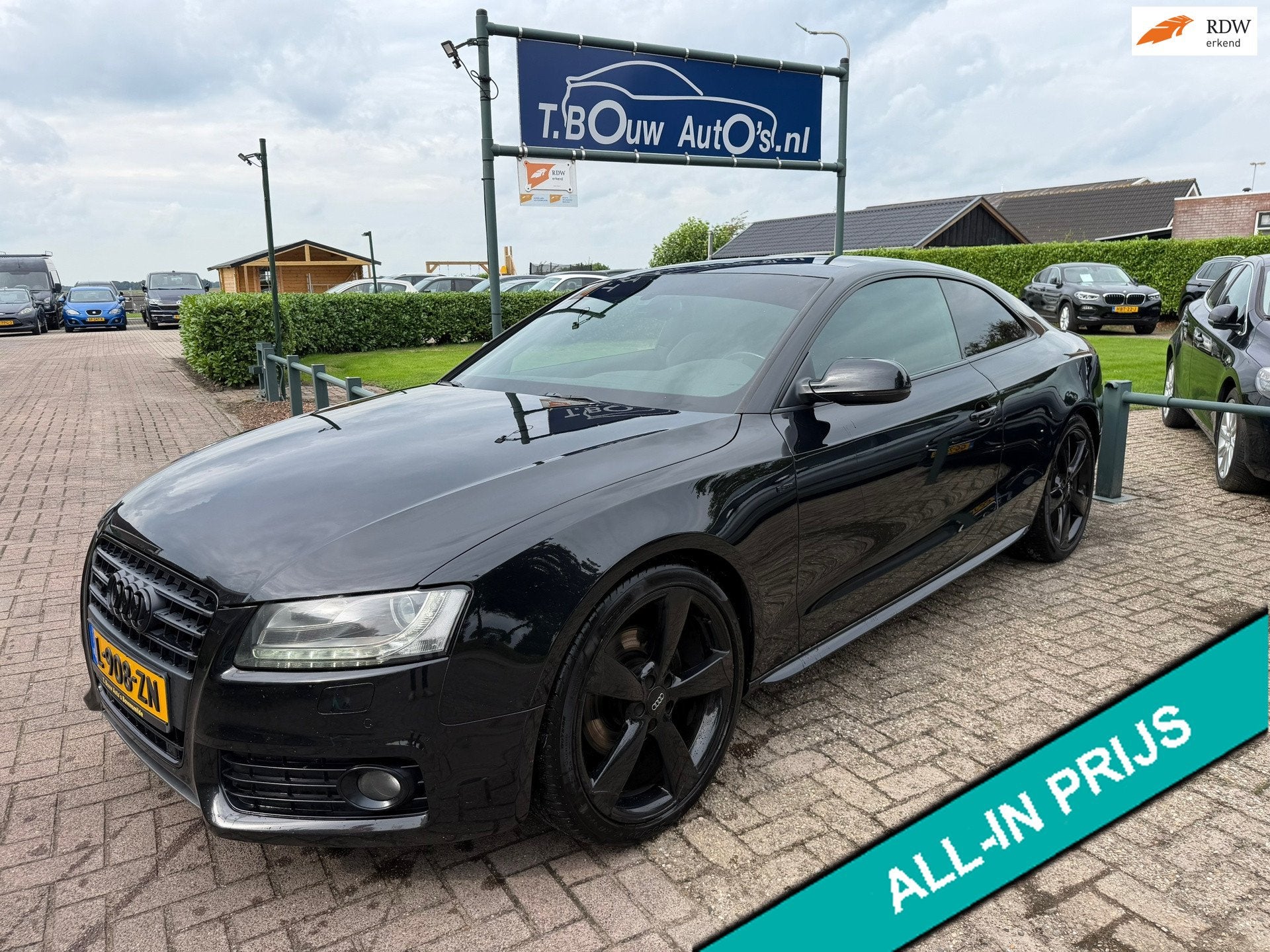Audi A5 Coupé 3.2 V6 Quattro|20 inch|B&O|S-Line|, Automaat, Euro 5, Gebruikt, 4 stoelen