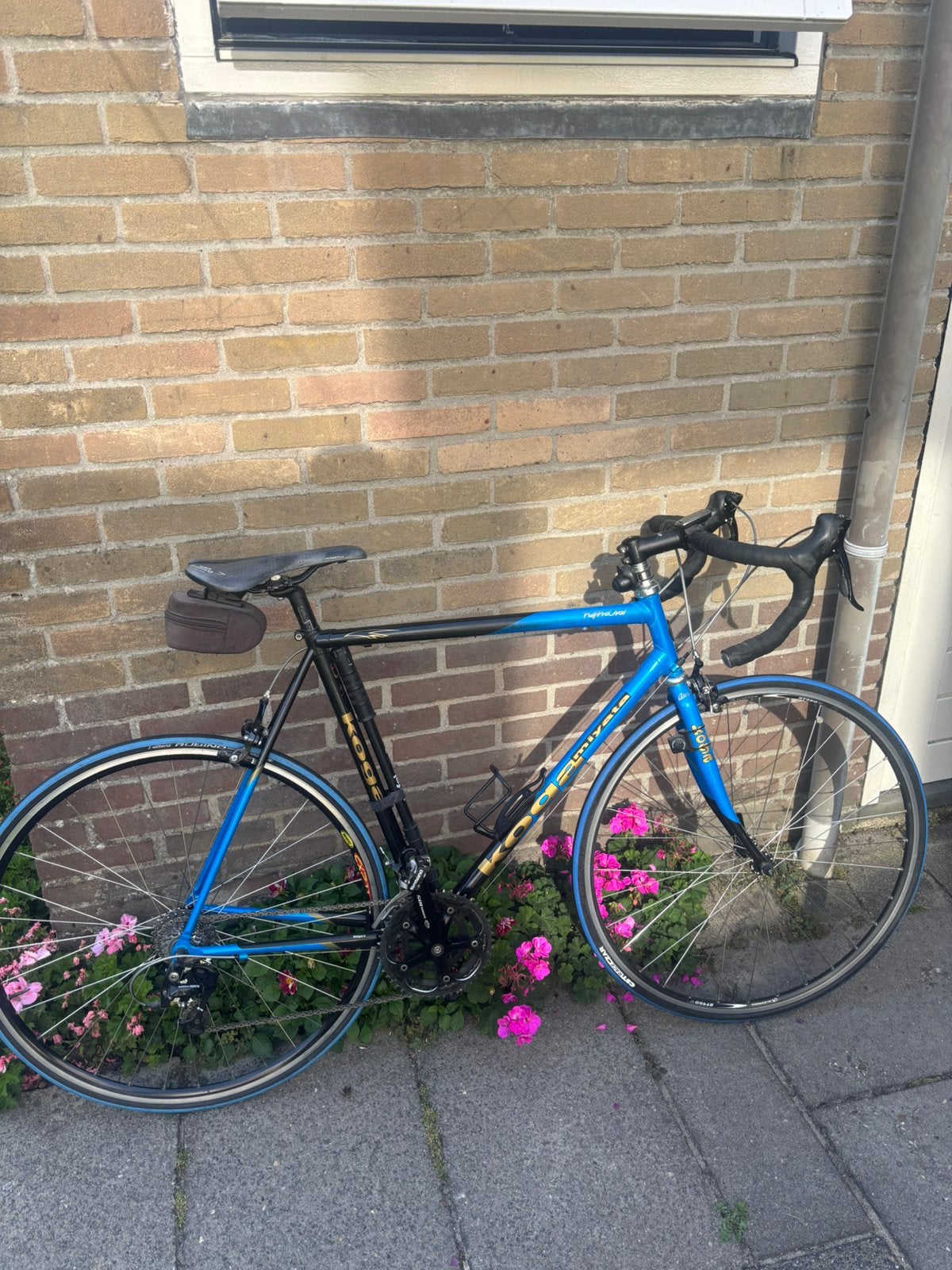 Race fiets, Ophalen, Velgrem, Aluminium, Koga Miyata