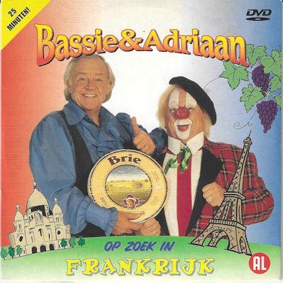 Bassie & Adriaan – Op Zoek In Frankrijk 1993 DVD035, Alle leeftijden, Ophalen of Verzenden, Gebruikt