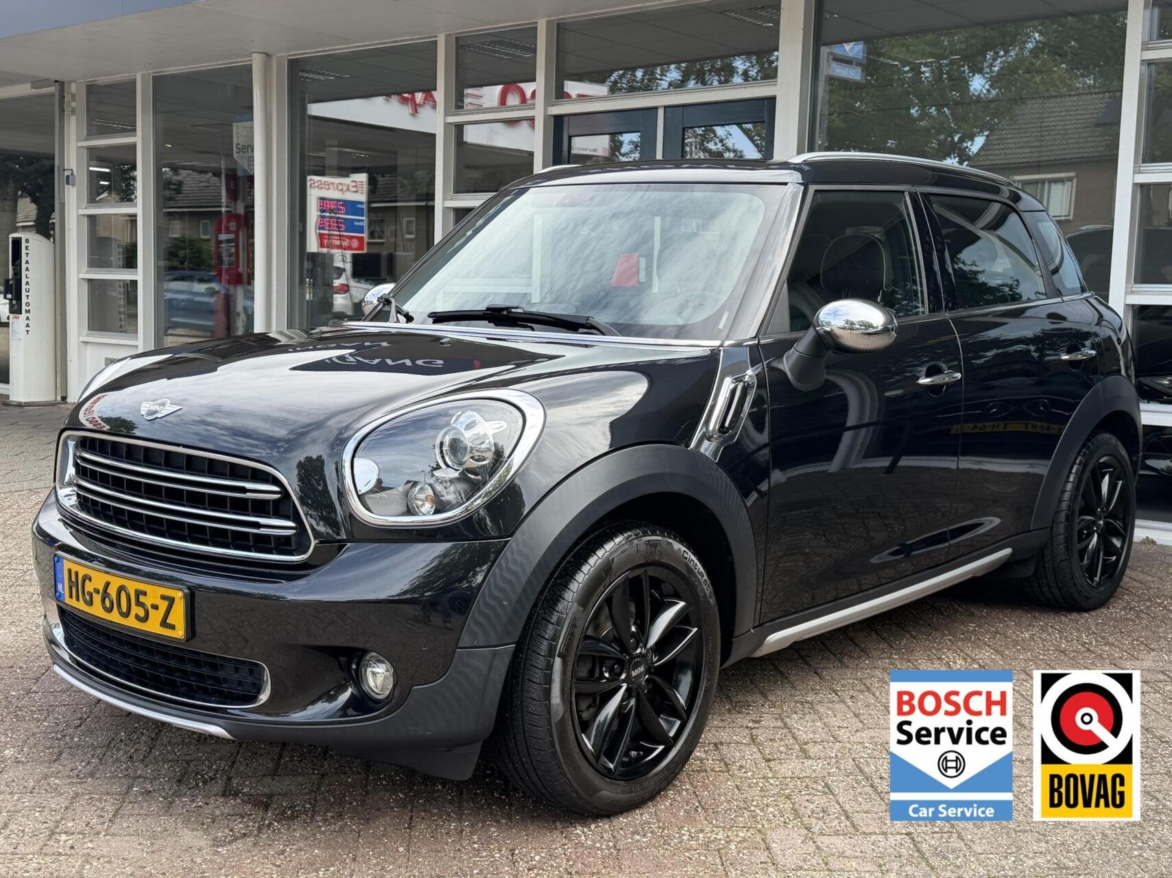 Mini Countryman 1.6 One Pepper Climat, Navi, Radio, LM.., Auto's, Gebruikt, Euro 6, Met garantie (alle), Zwart