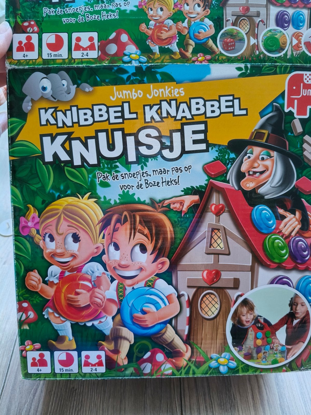 Knibbel Knabbel Knuistje - Jumbo Jonkies Spel, Drie of vier spelers, Ophalen of Verzenden, Gebruikt, Jumbo