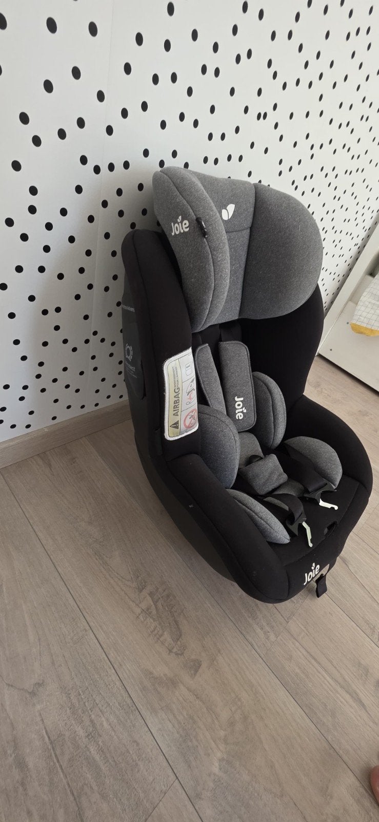 Joie i-Anchor Advance autostoel met i-Base Advance, Gebruikt, 0 t/m 18 kg, Verstelbare rugleuning, Isofix