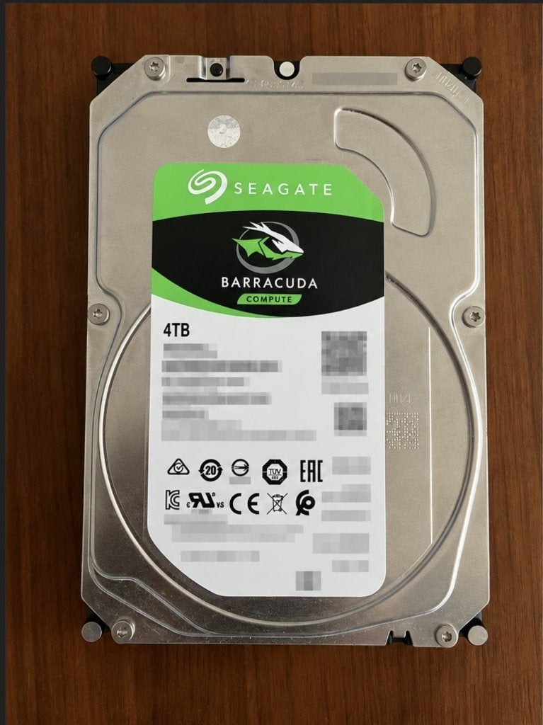 Seagate Barracuda Compute 3,5", 4TB, Computers en Software, Ophalen of Verzenden, Nieuw, Desktop