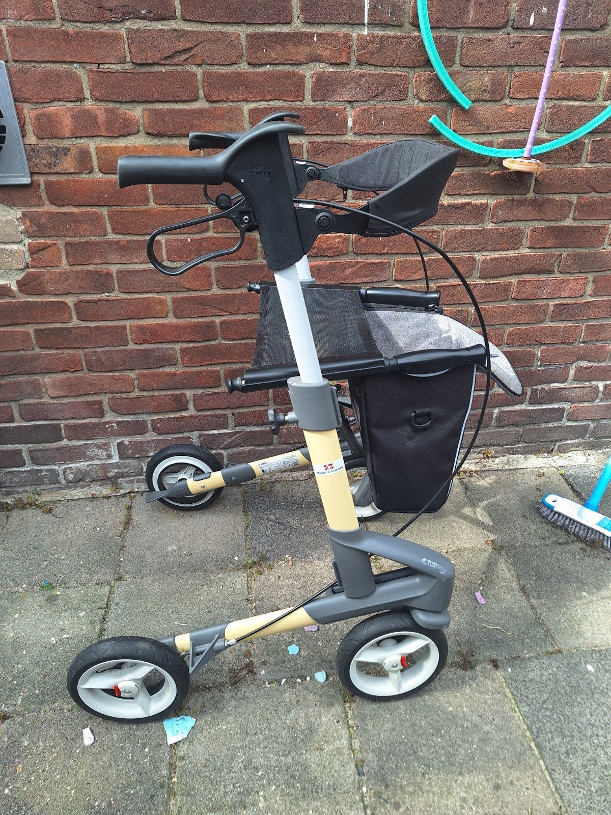 Topro Troja 5G rollator – compleet en inklapbaar, Diversen, Rollators, Ophalen, Opvouwbaar, Gebruikt