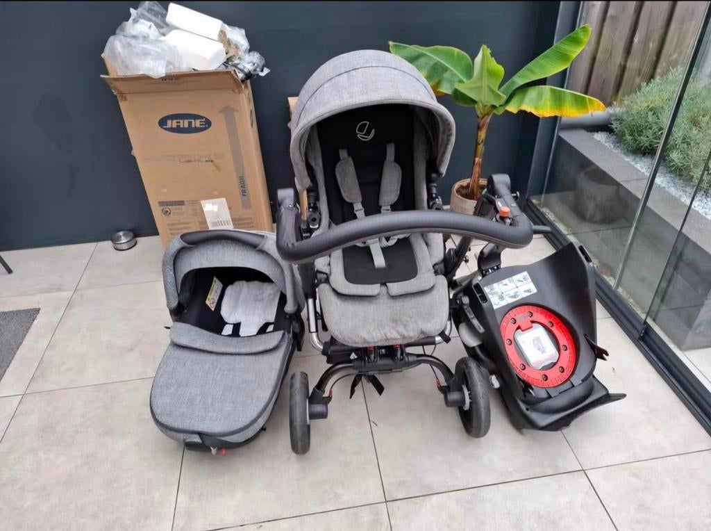 Jane matrix Combi kinderwag 5-in-1, Kinderen en Baby's, Kinderwagens en Combinaties, Overige merken, Gebruikt, Met autostoeltje
