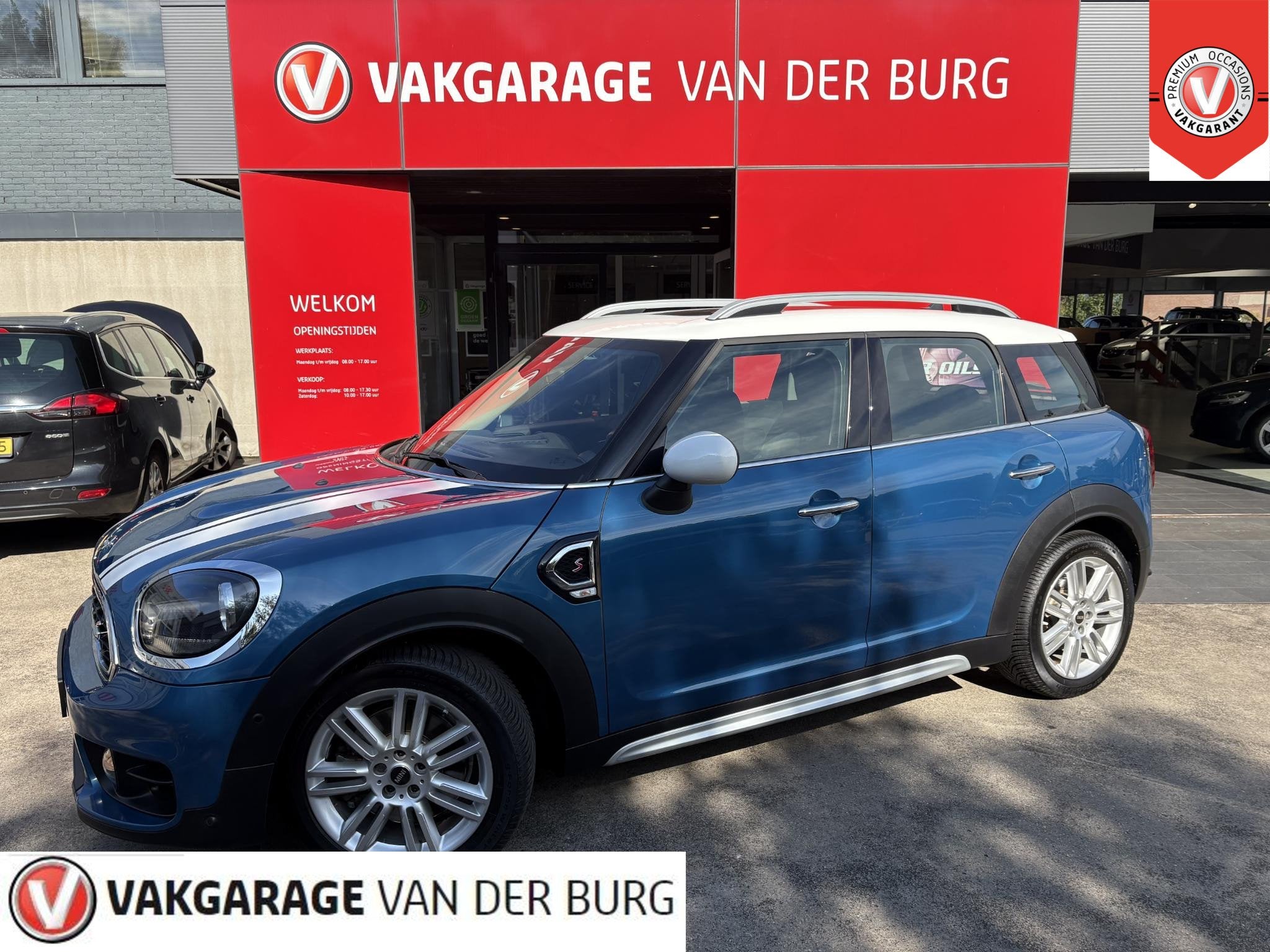 MINI Countryman 2.0 Cooper S Night Jack Edition Pano, Auto's, Stof, Blauw, Bedrijf, SUV of Terreinwagen