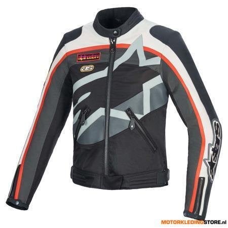Alpinestars Idles Motorjas, Wit-Rood-Zwart, Ophalen of Verzenden, Nieuw met kaartje