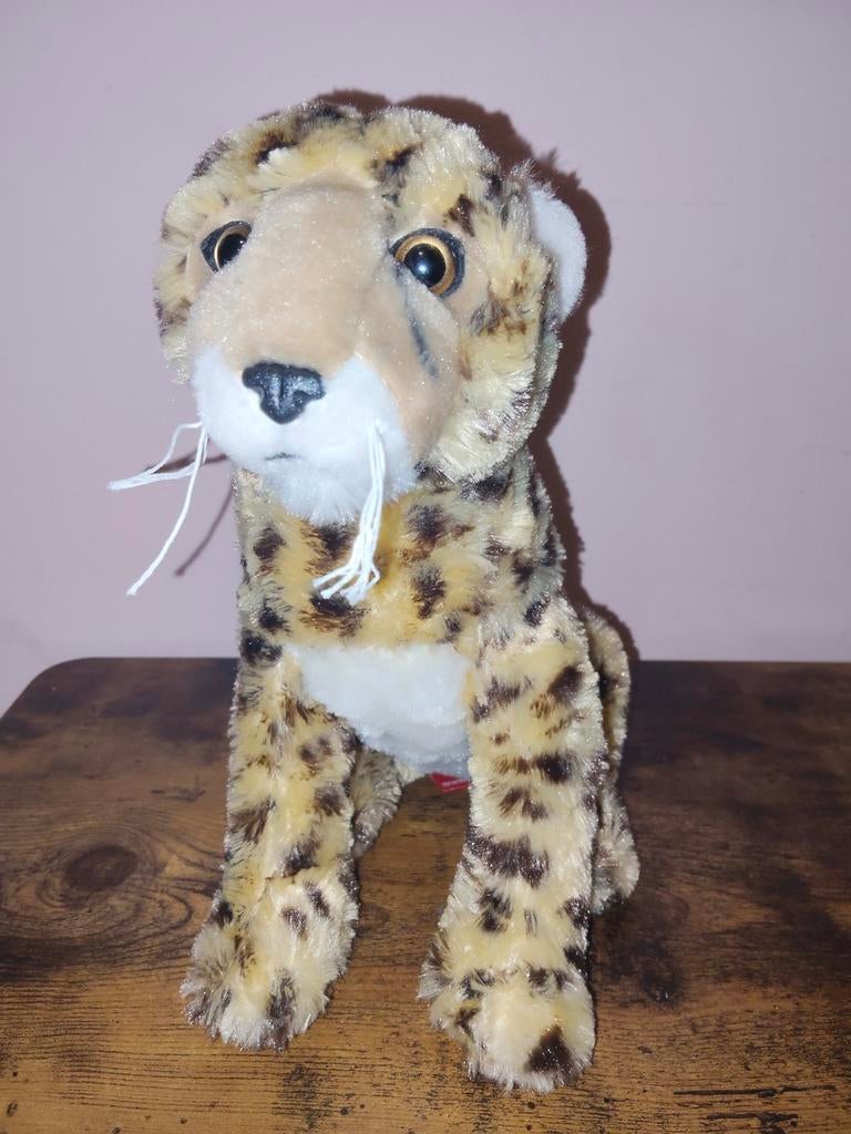 Knuffel Burgers’ Zoo, cheeta/luipaard, dierentuin souvenirs, Kinderen en Baby's, Speelgoed | Knuffels en Pluche, Ophalen