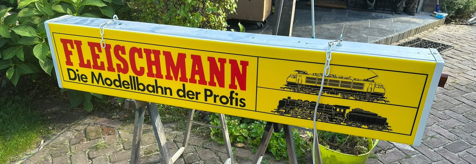 Fleischmann lichtbak/reclame, Ophalen, Gebruikt, Overige typen, Fleischmann
