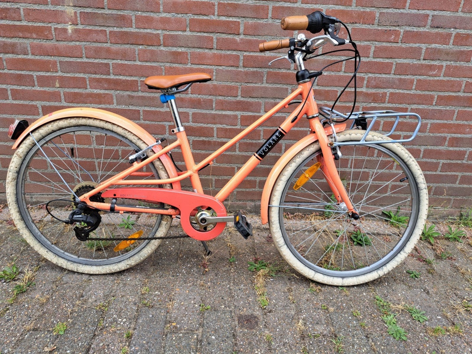 Meisjes fiets Volare 24 inch, Ophalen, Gebruikt, 24 inch