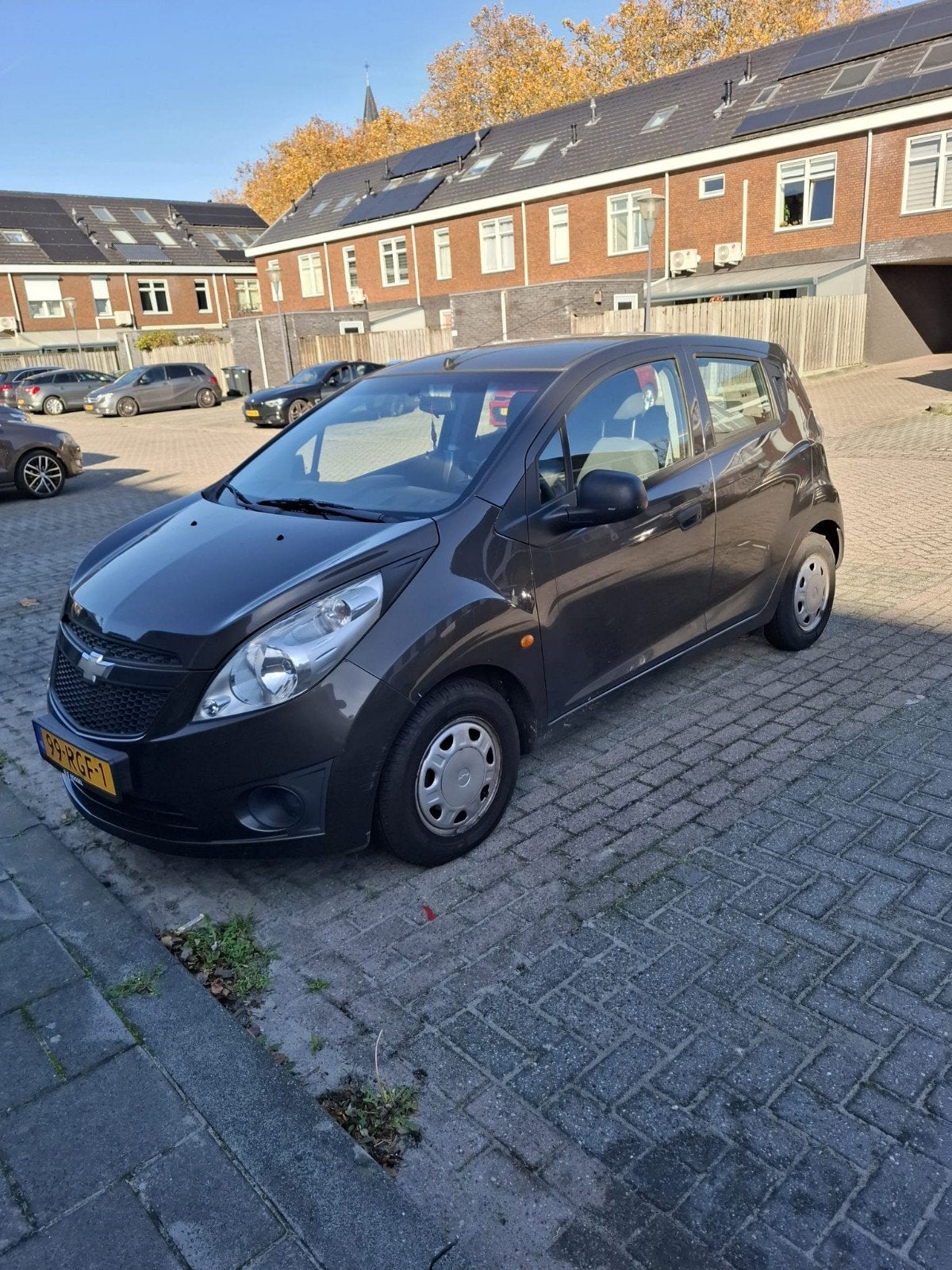 Chevrolet Spark 1.0 Bifuel 2011, Voorwielaandrijving, 839 kg, 4 cilinders, Bruin