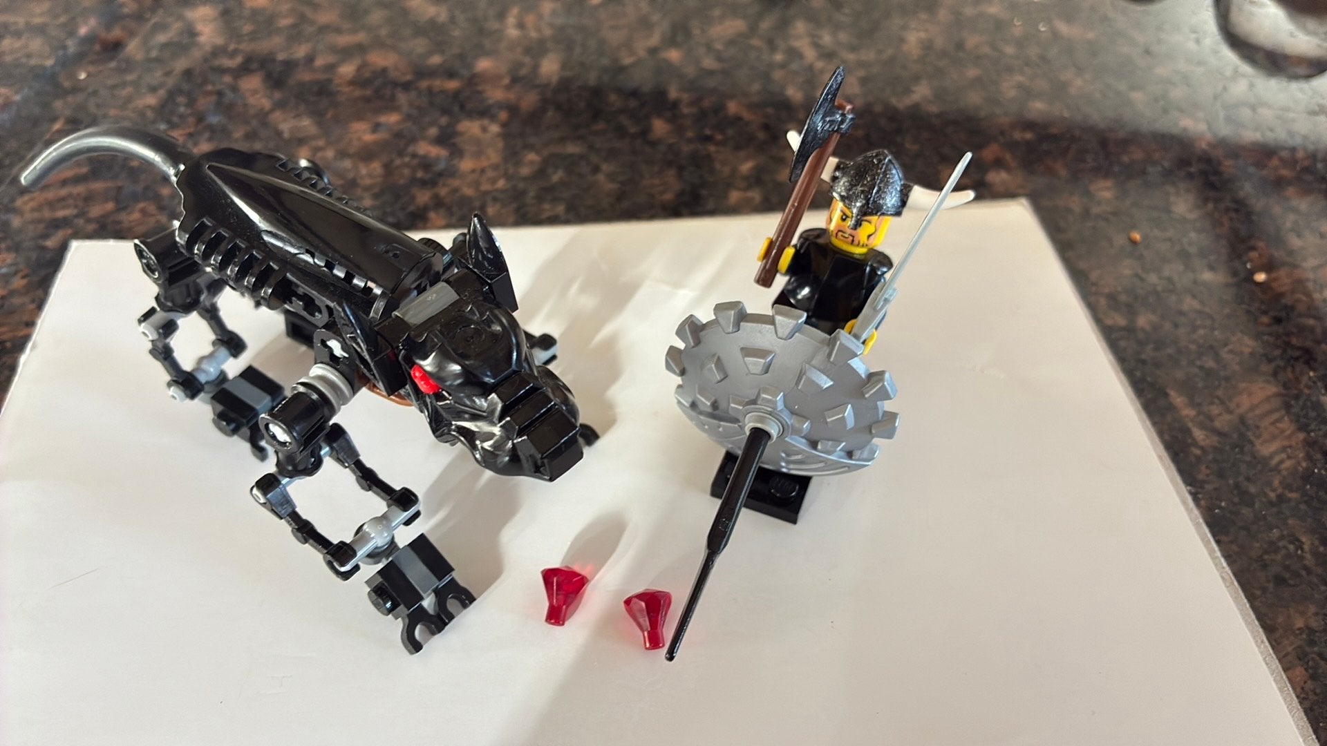 Lego Vikings 7015: Viking Striker vs. Fafnir Draak, Kinderen en Baby's, Overige thema's, Lego, Ophalen of Verzenden, Zo goed als nieuw