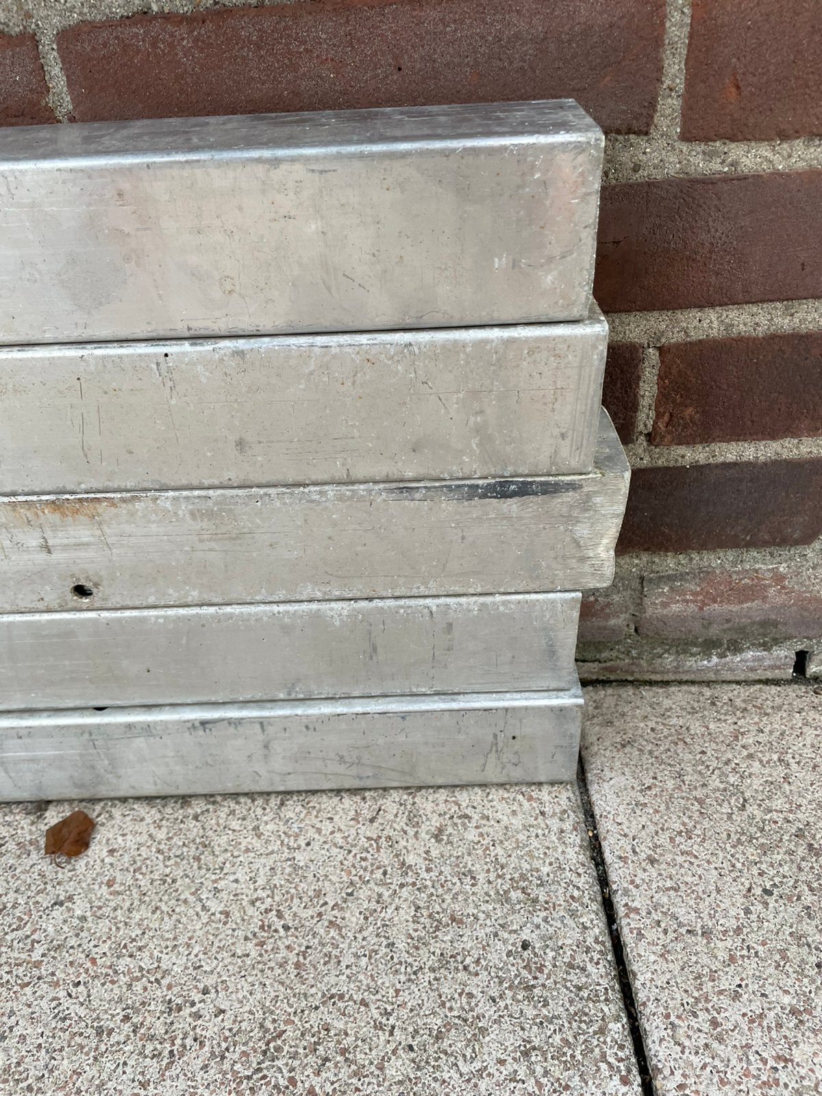 Aluminium kokerprofiel, Doe-het-zelf en Verbouw, Metalen, Ophalen of Verzenden, Zo goed als nieuw, Aluminium