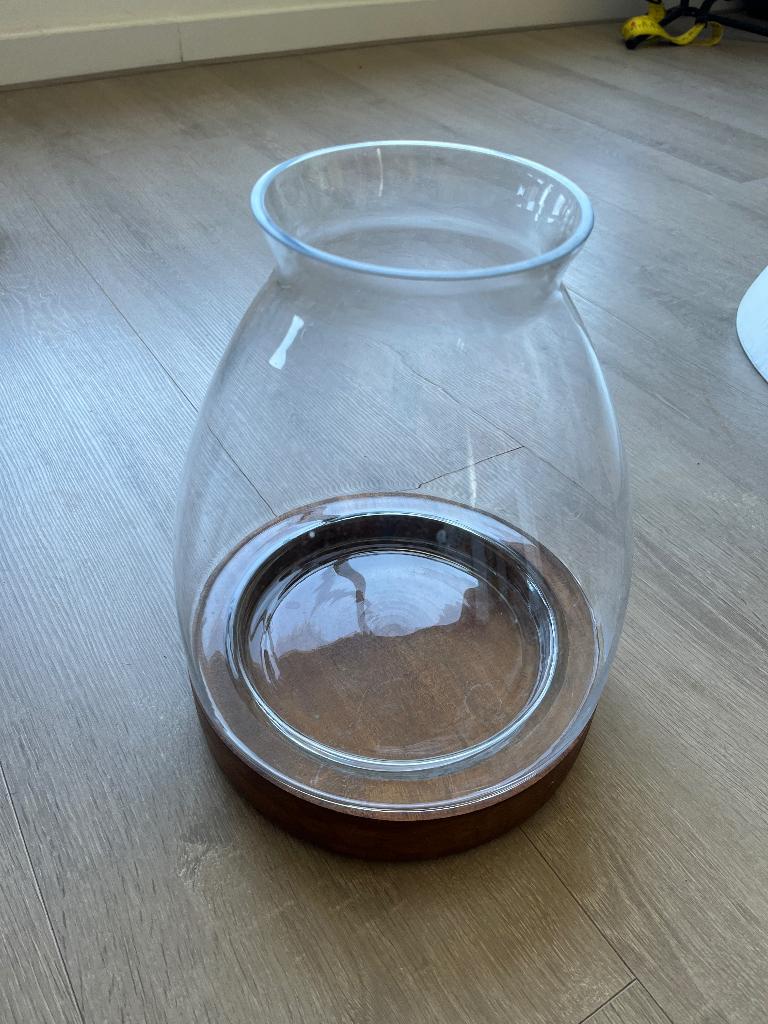 Vaas/terrarium, Ophalen, Overige kleuren, Minder dan 50 cm, Glas